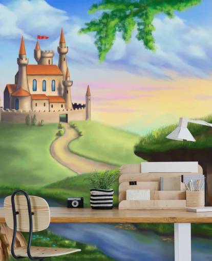 Papel de parede Fairy Tale Castle