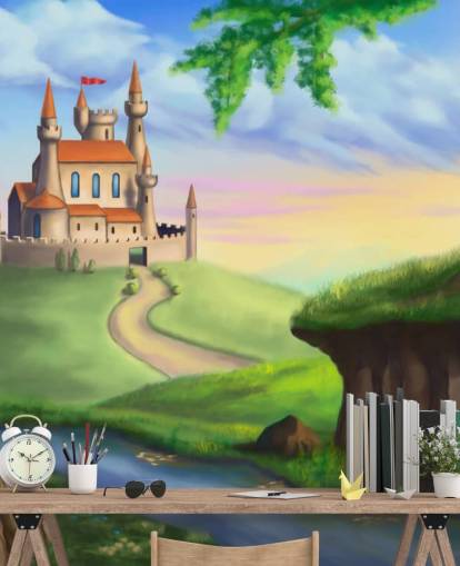 Papier peint Fairy Tale Castle Papier peint Fairy Tale Castle