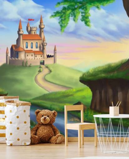 Carta da parati Fairy Tale Castle