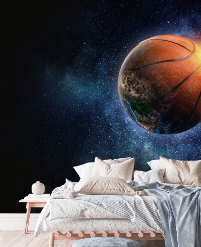 Basketball World Wallpaper Mural Basketball World Wallpaper Mural