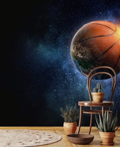 Basketball Verden Bakgrunn Veggmaleri Basketball Verden Bakgrunn Veggmaleri