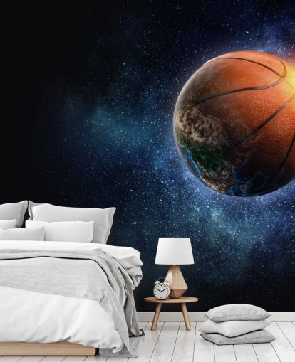 Basketball World Wallpaper Mural Basketball World Wallpaper Mural