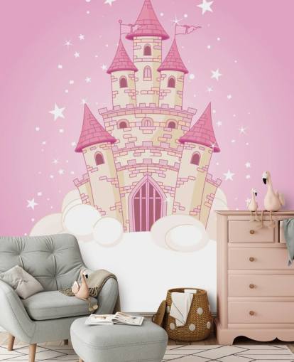 Pink Castle Bakgrunn Pink Castle Bakgrunn