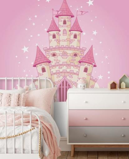 Pink Castle Wallpaper