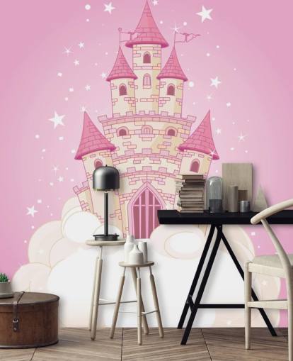 Pink Castle Wallpaper