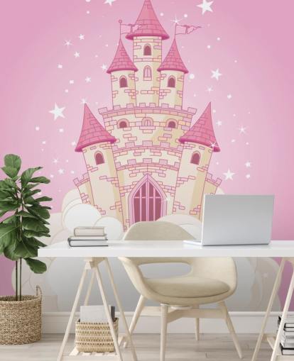 Pink Castle Wallpaper