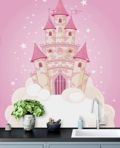 Pink Castle Wallpaper