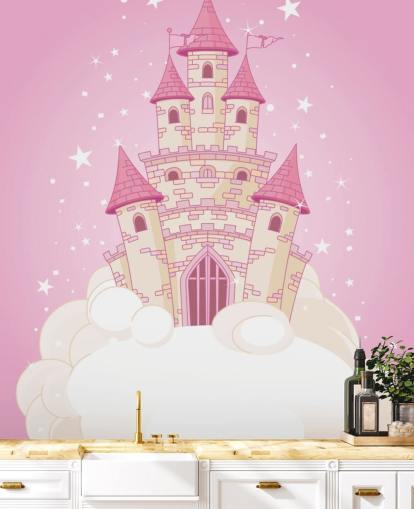 Papel de parede Pink Castle