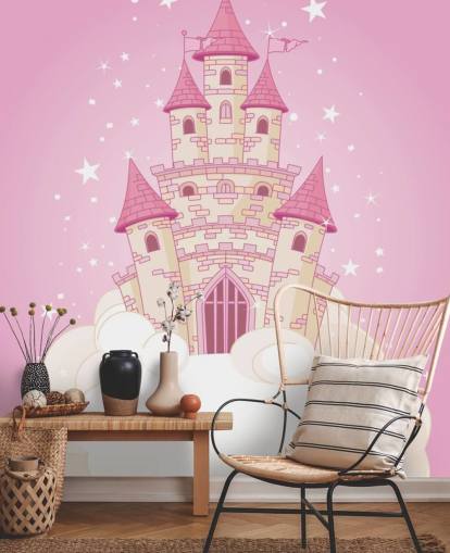 Pink Castle Baggrund Pink Castle Baggrund