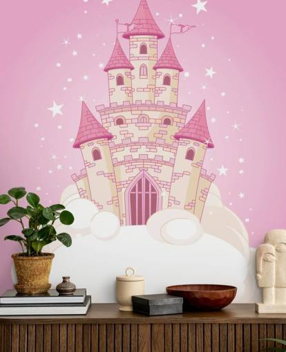 Pink Castle Bakgrunn Pink Castle Bakgrunn