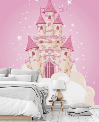 Pink Castle Wallpaper