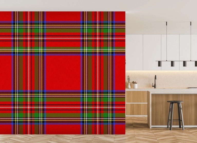 Tartan Wallpaper Tartan Wall Murals Wallsauce NZ