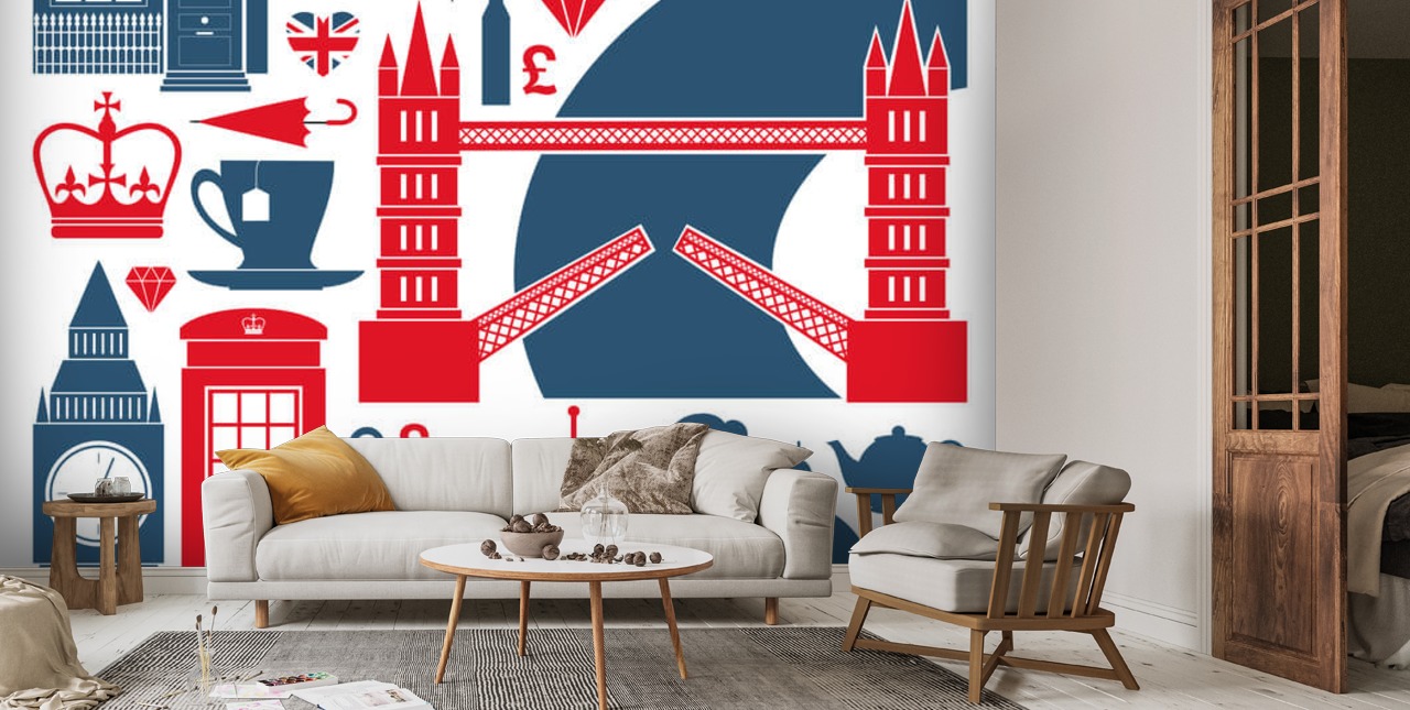 London Icons Wallpaper | Wallsauce US