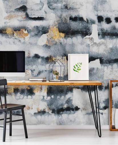 Rensa upp väggmålning