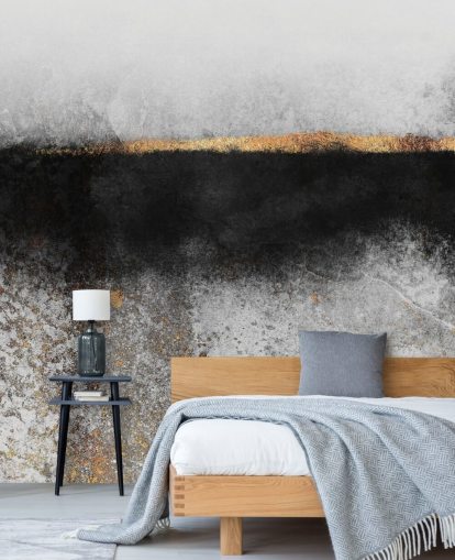 Soot and Gold Wallpaper