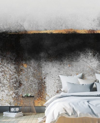 Soot and Gold Wallpaper