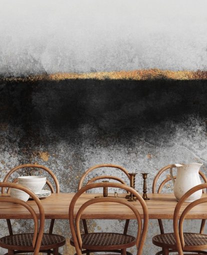 Soot and Gold Wallpaper
