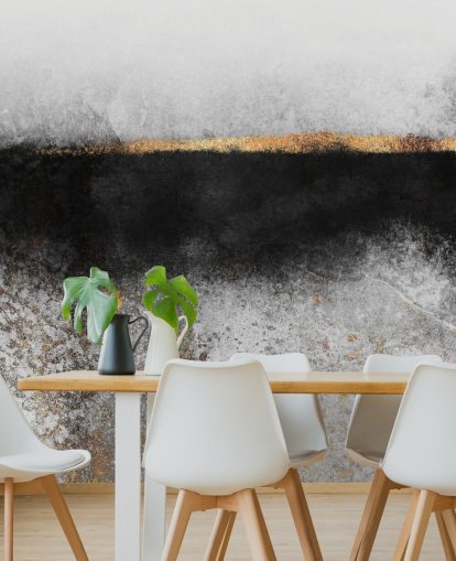 Soot and Gold Wallpaper