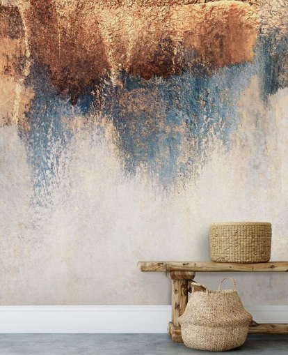 white and blue concrete wallpaper mural called Storm Ahead by Elizabeth Fredriksson for bedroom or bathroom white and blue concrete wallpaper mural called Storm Ahead by Elizabeth Fredriksson for bedroom or bathroom