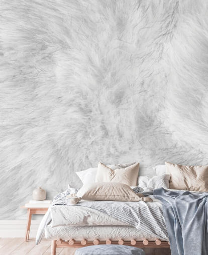 Arctic Hare Print Bakgrunn Arctic Hare Print Bakgrunn