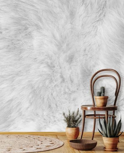 Arctic Hare Print Wallpaper Arctic Hare Print Wallpaper