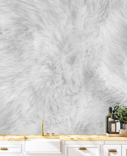 Papel pintado de liebre ártica Papel pintado de liebre ártica