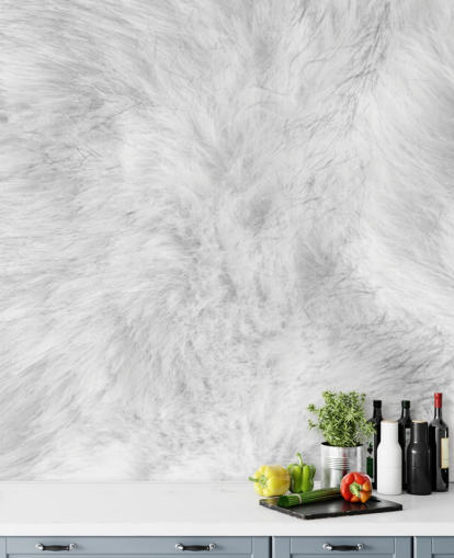 Arctic Hare Print Bakgrunn Arctic Hare Print Bakgrunn