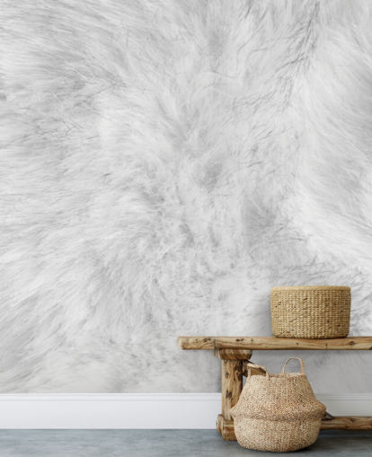 Arctic Hare Print Wallpaper Arctic Hare Print Wallpaper