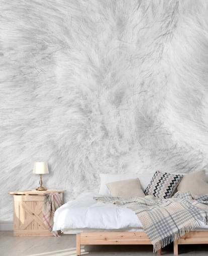 Arctic Hare Print Bakgrunn Arctic Hare Print Bakgrunn