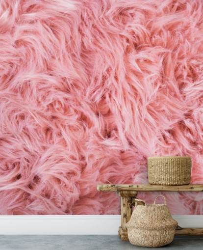 Pink Sheep Rug Wall Mural Pink Sheep Rug Wall Mural