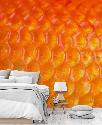 Goldfish Print Wall Mural