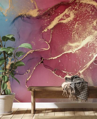 purple and blue watercolor wallpaper mural called Purple and Blue Watercolor for bedrooms and bathrooms purple and blue watercolor wallpaper mural called Purple and Blue Watercolor for bedrooms and bathrooms