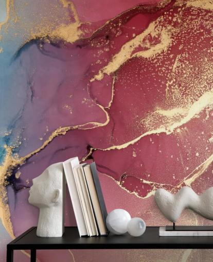 purple and blue watercolor wallpaper mural called Purple and Blue Watercolor for bedrooms and bathrooms purple and blue watercolor wallpaper mural called Purple and Blue Watercolor for bedrooms and bathrooms