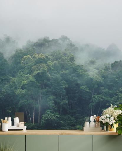 Misty Jungle Bakgrunn