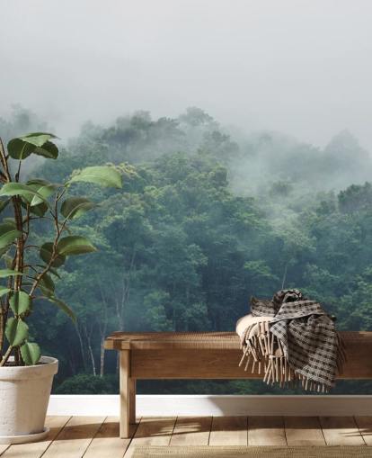 Misty Jungle Behang