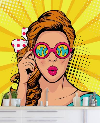 retro girl wearing wow sunglasses wallpaper retro girl wearing wow sunglasses wallpaper