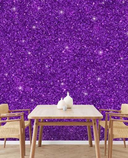 Purple Glitter Wallpaper