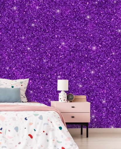 Lila Glitter Bakgrund