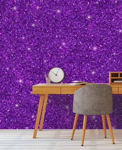 Purple Glitter Wallpaper