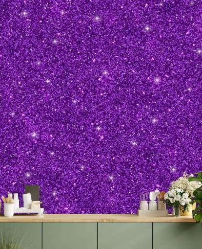 Lilla Glitter Baggrund