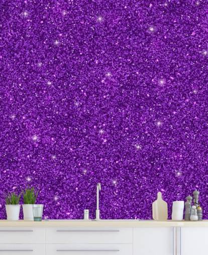 Lila Glitter Wallpaper