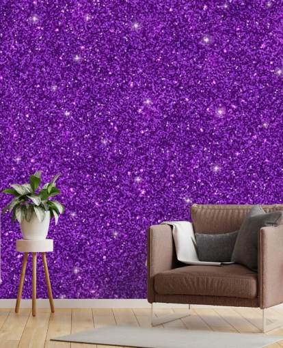 Lilla Glitter Baggrund