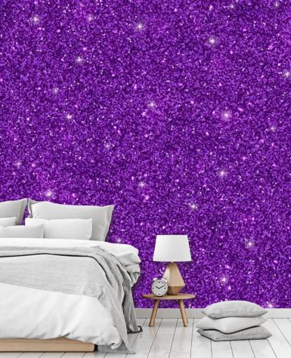 Violetti Glitter Taustakuva