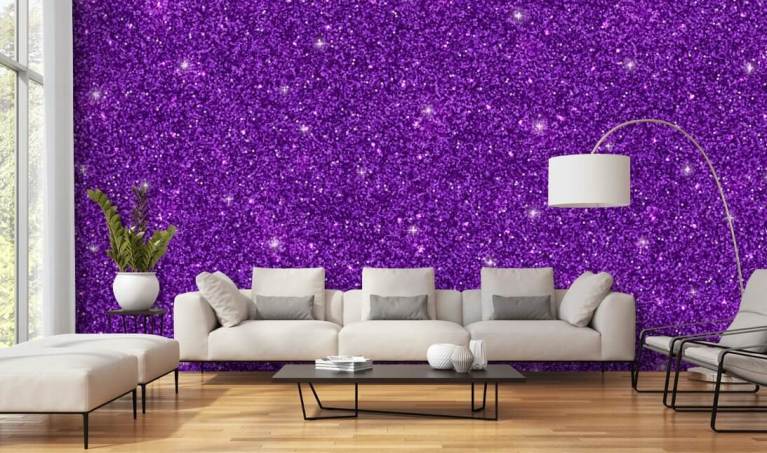 Seamless pattern shining glitter stars sequins Shiny purple color  background For wallpaper printing on fabric wrapping 14898188 Vector Art  at Vecteezy