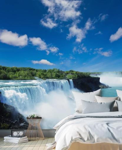 Niagara Falls väggmålning Niagara Falls väggmålning