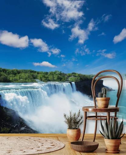 Muurschildering Niagara Falls Muurschildering Niagara Falls