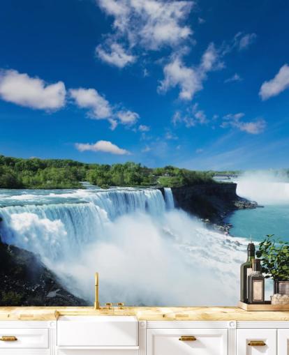 Muurschildering Niagara Falls
