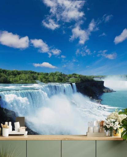 Muurschildering Niagara Falls