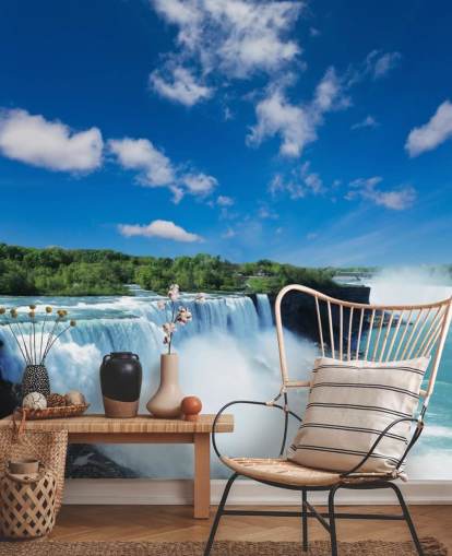 Decorazione murale con cascate del Niagara