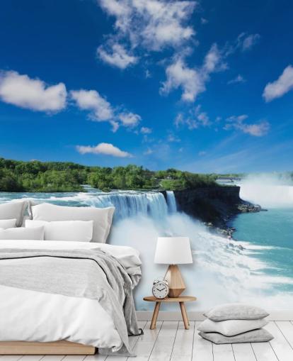 Muurschildering Niagara Falls
